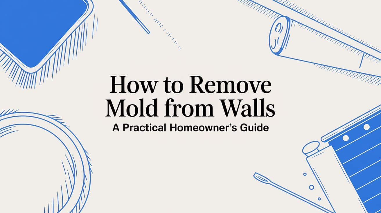 How to Remove Mold from Walls A Practical Homeowner’s Guide - Pacific ...